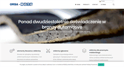 Desktop Screenshot of orsamoto.pl